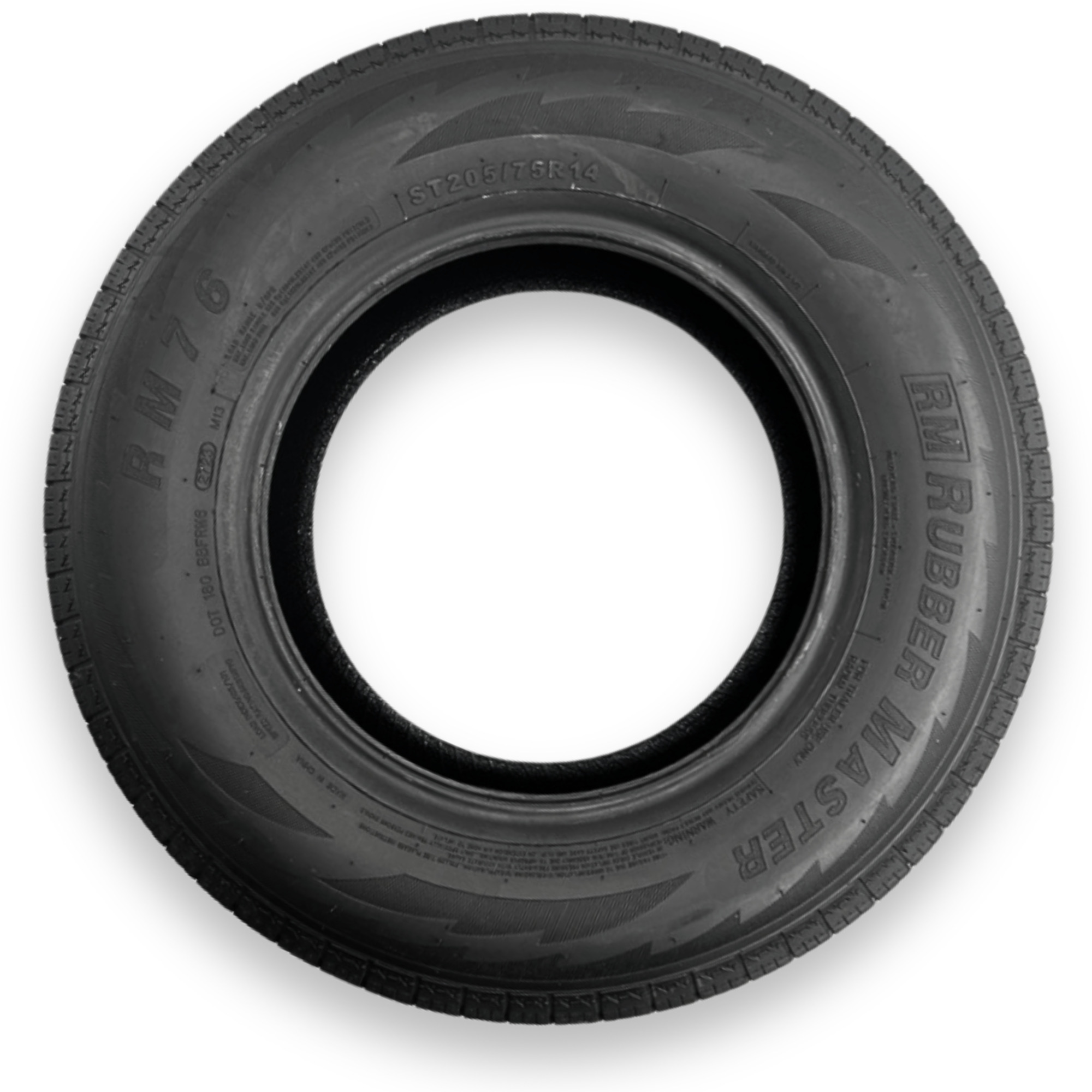 RubberMaster ST205/75R14 Tire - 8 Ply, Dual Steel Belts, Model# 470210